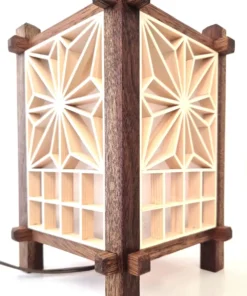 Handcrafted Japanese Kumiko Lamp ANH