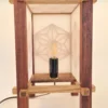 Handcrafted Japanese Kumiko Lamp HEXAMAG - Image 8