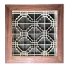 Kumiko Japanese style wall art with double octagon pattern