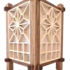 Handcrafted Japanese Kumiko Lamp DW