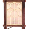Handcrafted Japanese Kumiko Lamp TS - Image 2
