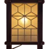 Handcrafted Japanese Kumiko Lamp TS - Image 3