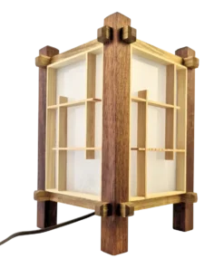 Handcrafted Japanese Kumiko Lamp UBUNTU